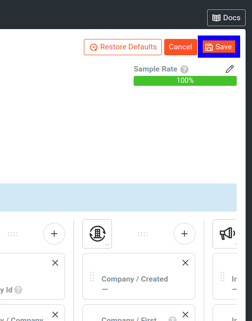 Save Profile View