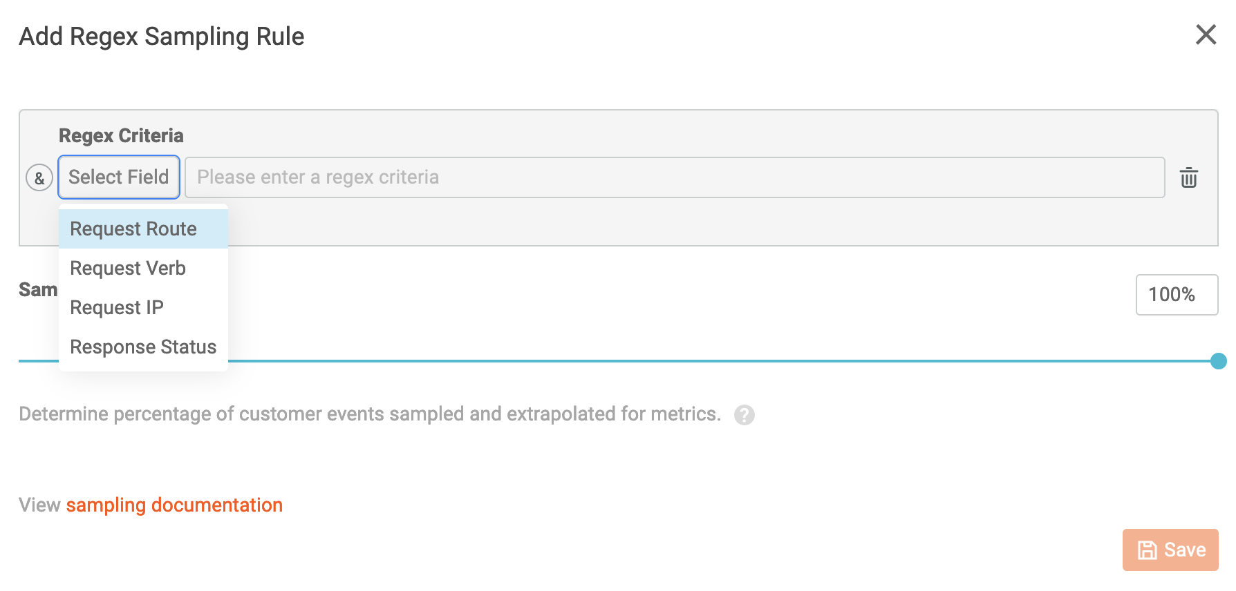 Options for Regex
